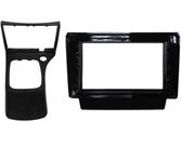 Moldura 9 Flutuante GM Celta G2 06/15 e Prisma 06/12 Black Piano Com Console (Chinês) - (6088)