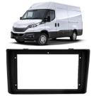 Moldura 9 pol compativel com painel daily 13 a 18 preto iveco