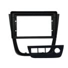 Moldura 9 Pol. Flutuante Gol G5, Saveiro, Voyage C/ Suporte 4 Botões - Preto Fosco - 5851
