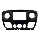 Moldura 9 pol. Flutuante Renault Master 13/21 - Preto Fosco - 5844