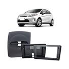 Moldura 9" Pol New Fiesta Mexicano Hatch 2012 Sedan 2011 a 17 cor Preta Fiamon - 6045