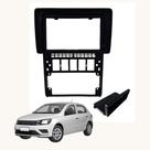Moldura 9" Pol VW Gol Parati Saveiro G2 com duto de Ar cor Preta Fiamon - 6204