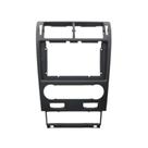 Moldura 9 polegadas ford fusion 2007/09 preto fosco