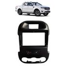 Moldura 9 polegadas ford ranger xl/xls 2012 a 2015 preta