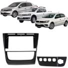 Moldura 9 Polegadas Gol Voyage Saveiro G6 2012 à 2016 Black Piano Painel Central Multimidia 9vw005