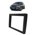 Moldura 9 polegadas honda city 2021/22 black piano