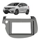 Moldura 9 Polegadas Honda Fit 2009 À 2014 5677 Com Adaptador Fiamon 5677 Grafite