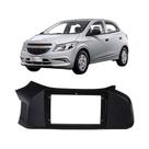 Moldura 9" Polegadas na cor Preta compatível com Onix 2012 a 2018 Expex - EPX9GM014