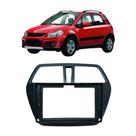 Moldura 9" Polegadas na cor Preta compatível com SX4 e Scross a partir de 2014 Expex - EPX9SU003