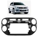 Moldura 9 polegadas vw tiguan 2012 a 2017 preta fosca