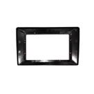 Moldura 9" polegadas vw universal sobrepor preto fosco Moldura 9" polegadas vw universal sobrepor preto fosco