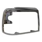Moldura Acabamento Farol F250 Cromado Lado Direito