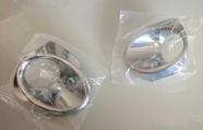 Moldura Aplique Farol Neblina Toyota Corolla 2020 a 2025 Cromado Moldura Aplique Farol Neblina Toyota Corolla 2020 a 2025 Cromado