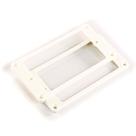 Moldura Captador Humbucker Branca (2 Peças) Spirit MT30F-WH