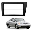 Moldura Central Painel Honda Civic 2001 a 2006 Dvd 2 Din Multimídia
