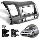 Moldura Cinza 7 Polegadas 2 Din New Civic 2007 A 09 10 2011 Moldura Cinza 7 Polegadas 2 Din New Civic 2007 A 09 10 2011