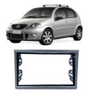 Moldura Citroen C3 2000 a 2013 2 DIN Prata Expex - EPX CI-524