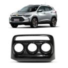 Moldura Comando Ar-condicionado Carbono Winnparts Tracker 2020 A 2022 Pi0180