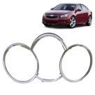 Moldura Cromada Velocímetro Conta Giros Chevrolet Cruze G1 Ltz 2009 A 2016