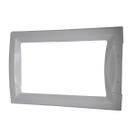 Moldura da Porta Frente Plástica Forno Elétrico Fischer Hot Grill Antigo 10537 Branco Original