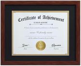Moldura de certificado ELSKER&HOME Classic Coffee 21x29,7 cm