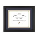 Moldura de diploma Golden State Art 11x14 para documento 8,5x11 Moldura de diploma Golden State Art 11x14 para documento 8,5x11
