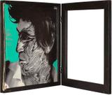 Moldura de disco de vinil KAIU de madeira maciça para 12" com acrílico transparente