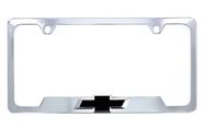 Moldura de matrícula Chevrolet Metal Cromada 3D Bowtie Moldura de matrícula Chevrolet Metal Cromada 3D Bowtie