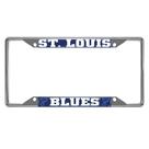 Moldura de matrícula FANMATS St. Louis Blues Chrome Metal Moldura de matrícula FANMATS St. Louis Blues Chrome Metal