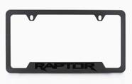 Moldura de matrícula Ford Raptor Blacked Out Metal