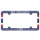 Moldura de matrícula WinCraft New York Giants em cores