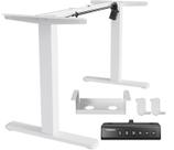 Moldura de mesa de pé HUANUO Motor sem escova 100 kg branca