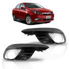 Moldura de Milha Fiat Grand Siena 2013 Á 2017 Moldura de Milha Fiat Grand Siena 2013 Á 2017