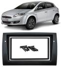 Moldura de Painel 2 Din 7" Polegadas Fiat Bravo - Preto Moldura de Painel 2 Din 7" Polegadas Fiat Bravo - Preto