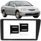 Moldura de Painel 2 Din 7" Polegadas Honda Civic 2001 2002 2003 2004 2005 2006 Padrão Chinês