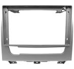 Moldura De Painel 2 Din 9" ou 10" Palio Weekend Siena EL Strada Adventure 2012 Em Diante - Cinza