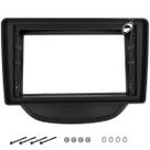 Moldura De Painel 2 Din 9" Polegadas HB20 2012 à 2019 - Preto