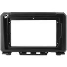 Moldura De Painel 2 Din 9" Polegadas Jimny Sierra 2019 Em Diante - Preto