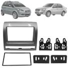 Moldura De Painel 2 Din Multimidia Dvd Mp5 Idea Strada Siena Palio