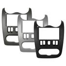 Moldura De Painel 2 Din Renault Sandero 2008 à 2011 Logan 2008 à 2011 Para Cd Dvd 2 Dins - Padrão Original