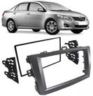 Moldura De Painel 2 Din Toyota Corolla 2009 á 2013 Para CD DVD 2 Dins