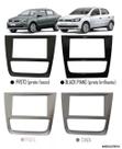 Moldura De Painel 2 Din Vw Gol e Voyage G6 Para Cd Dvd 2 Dins - Padrão Original + Moldura interruptores Moldura De Painel 2 Din Vw Gol e Voyage G6 Para Cd Dvd 2 Dins - Padrão Original + Moldura interruptores