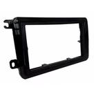 Moldura De Painel 2 Din Vw Jetta Passat Amarok Tiguan - Black Piano