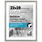 Moldura de pôster Americanflat Hudson 22x28 cm em madeira cinza Moldura de pôster Americanflat Hudson 22x28 cm em madeira cinza