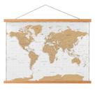 Moldura de pôster magnética FALAMON Teak Wood 60x90cm