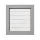 Moldura de quadro Madeira Gray Shiplap 14X14cm Hampton Art