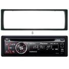 Moldura de Rádio Pioneer 3UB Preta 1 din