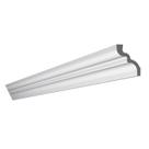 Moldura de Teto Rodateto de POLIESTIRENOM7METRO Linear Branco Nmc Pisos 2 m - Branco