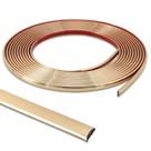 Moldura decorativa autoadesiva Lunghaa dourado escovado 500 cm Moldura decorativa autoadesiva Lunghaa dourado escovado 500 cm