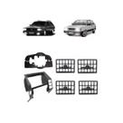 Moldura do Painel Quadrado Preto + Difusores De Ar + Capa Da Chave De Seta Vw Gol Parati Saveiro Voyage G1 Anos: 1988 Á 1994